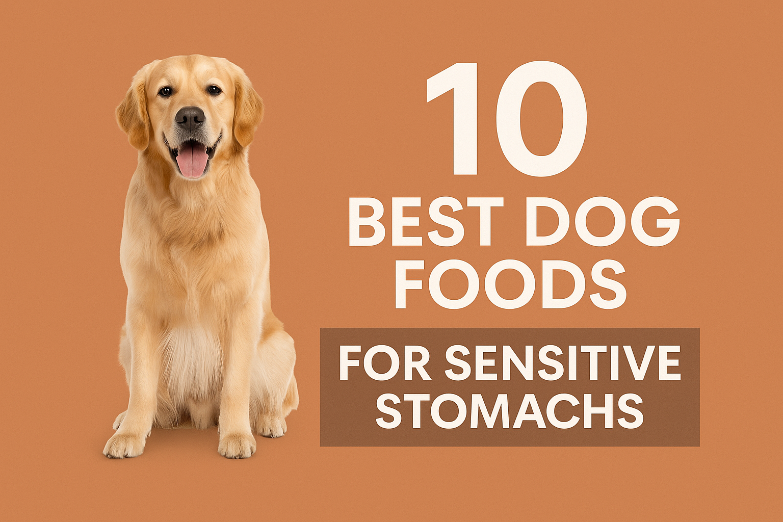 best dog foods for sensitive stomach