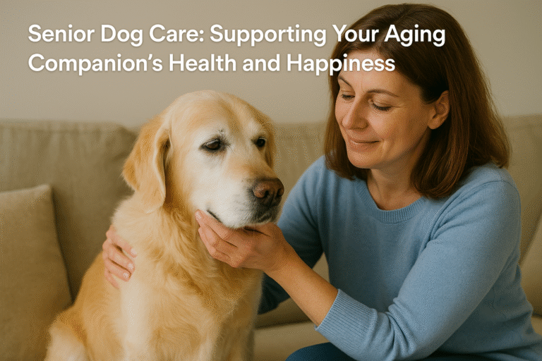 care of our senior dogs and their companions too