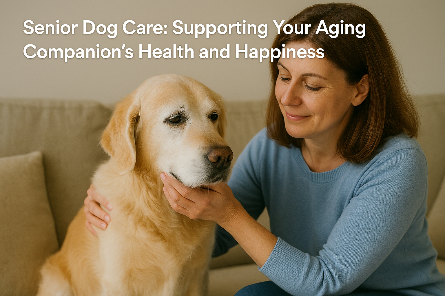 care of our senior dogs and their companions too