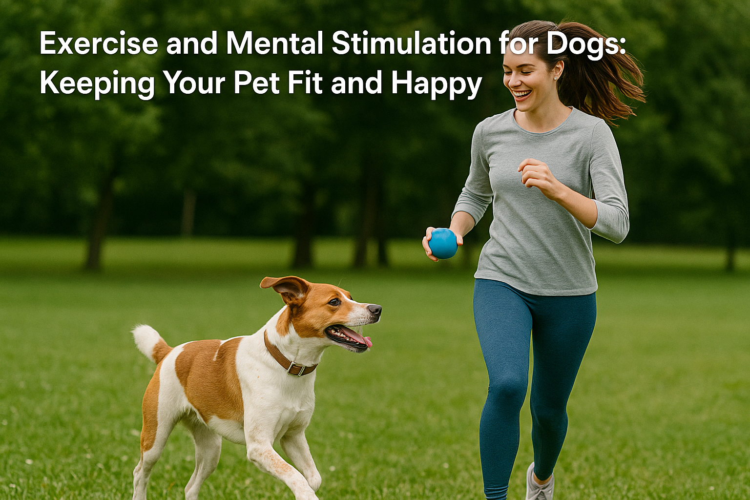 boost your dog physical stamina and mental stamina by exercise and make your pet fit