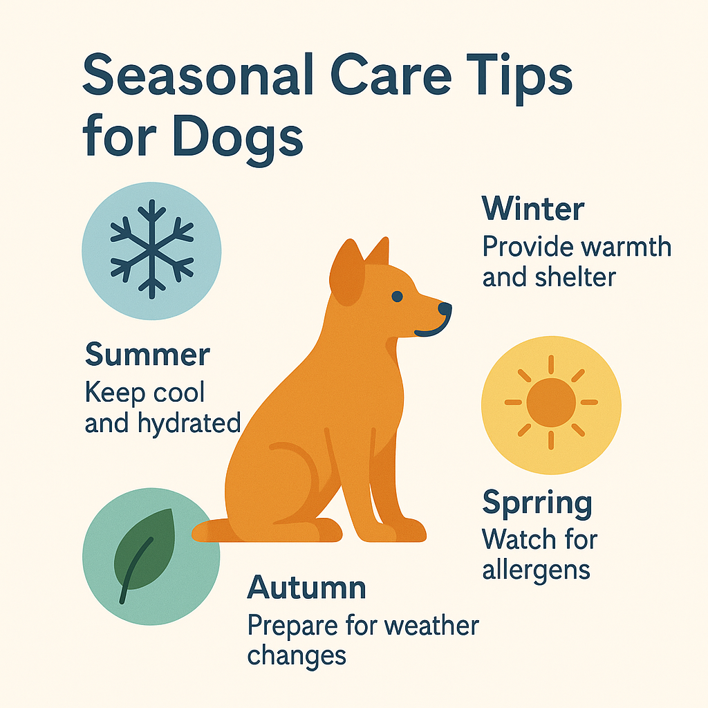 seasonal and yearly care tips for dogs as pet